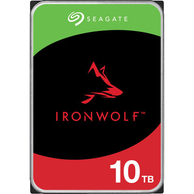 Seagate ironwolf, disque dur 10 To (ST10000VN000, SATA 600, 24 7)