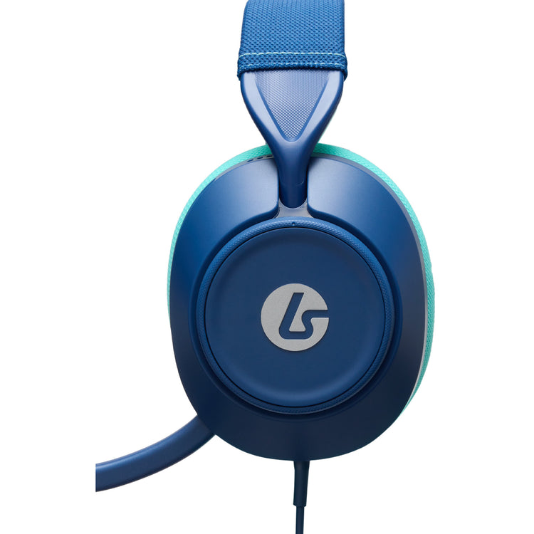 Powera Lucidsound LS10X Gen 2 Casque de jeu filaire – Casque de jeu supra-auriculaire Bleu Mariner (Bleu foncé bleu clair, Xbox Series X|S, Xbox One, PC)