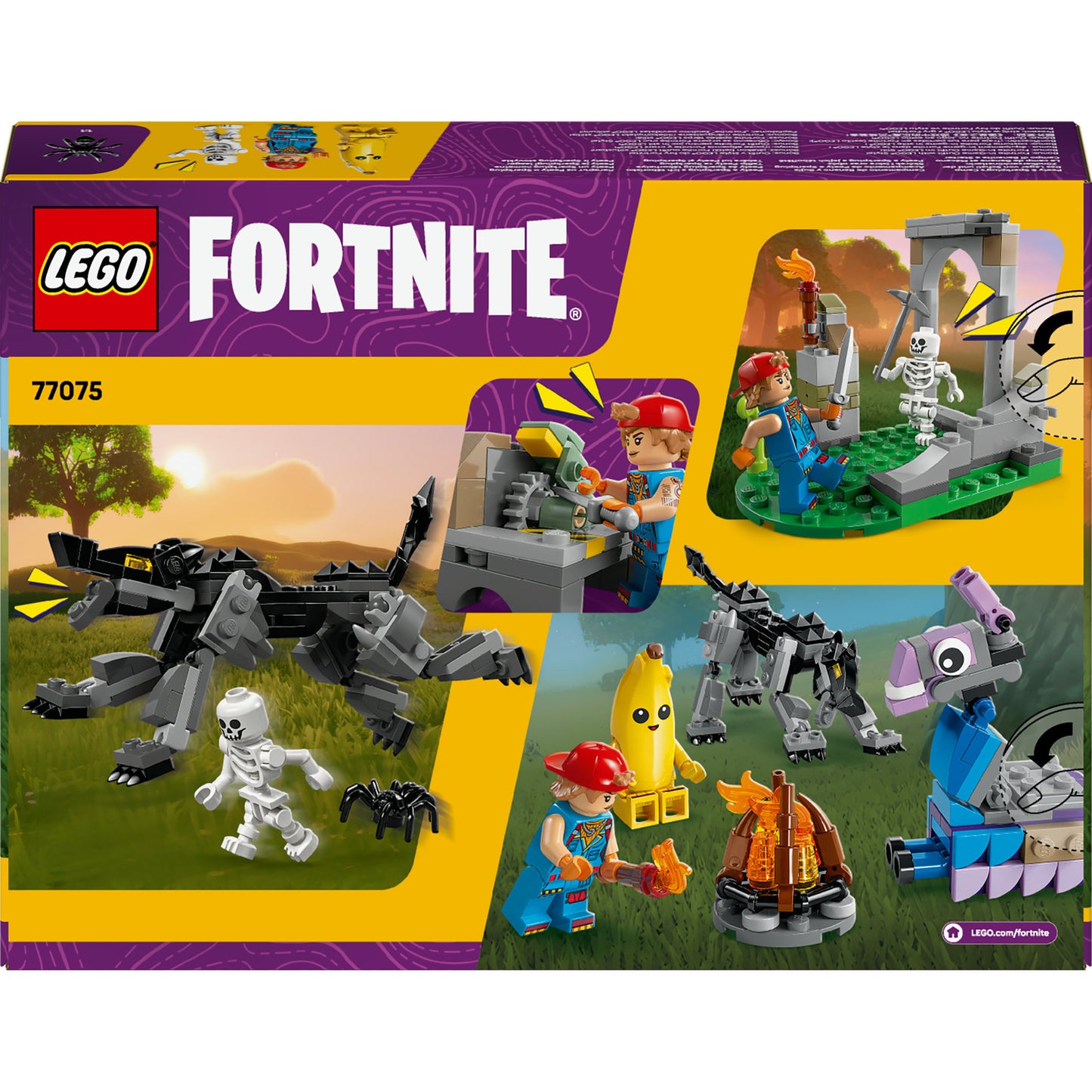 Lego 77075 Fortnite Peey et Sparkplugs Camps