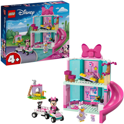 Disney LEGO 43274 Hôtel de compagnie classique de Minnie's Pet