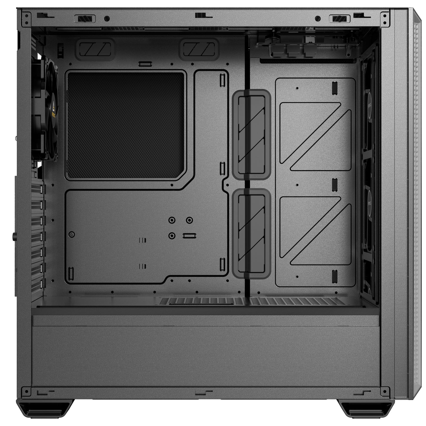 Boîtier tour midi Antec p7 s (noir argent | 2x USB-A | 1x USB-C)