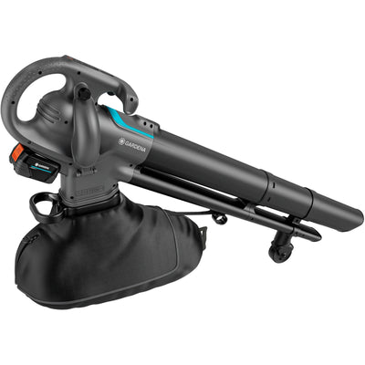 Gardena souffleur de feuilles à batterie powerjet 18v p4a ensemble