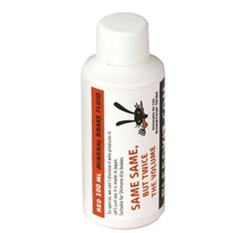 Kit de purge liquide de frein minéral rouge 100ml
