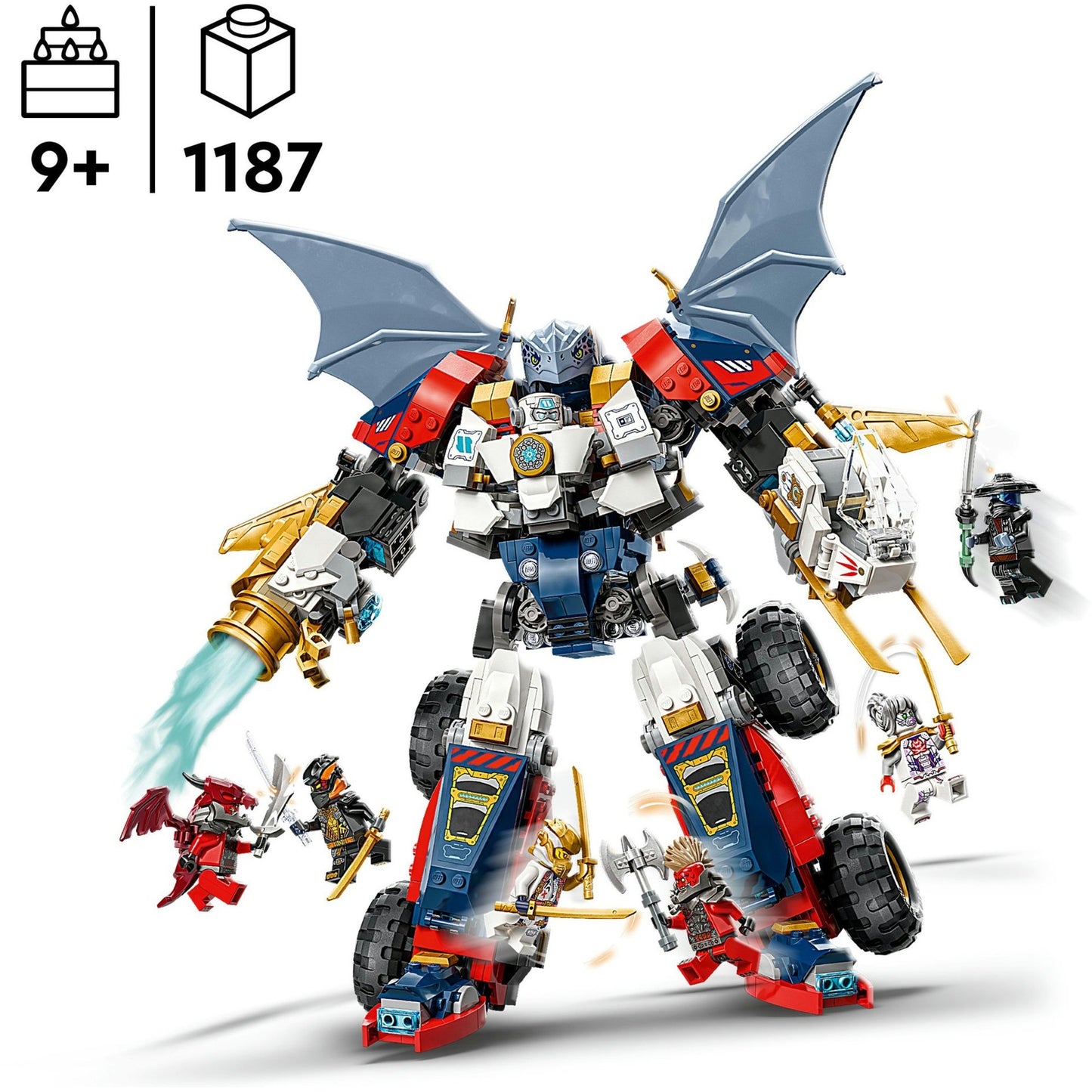 LEGO LEGO NINJAGO 71834 Ultra-Combomecha de Zane