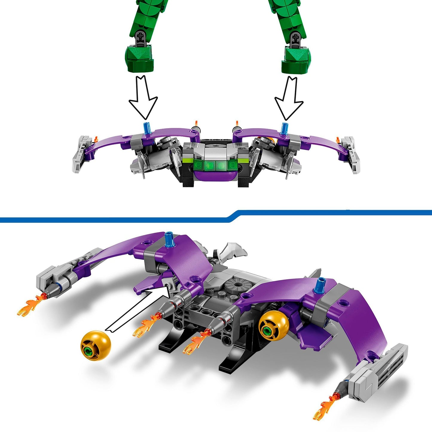 LEGO LEGO Super Heroes 76284 Green Goblin Building Figure