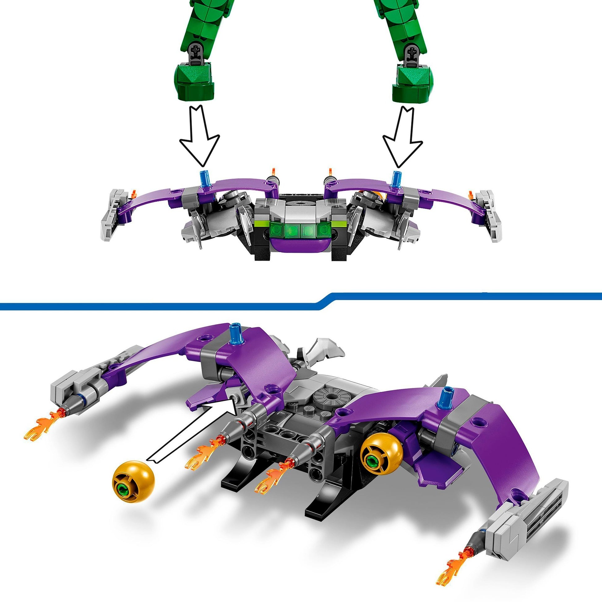LEGO LEGO Super Heroes 76284 Green Goblin Building Figure