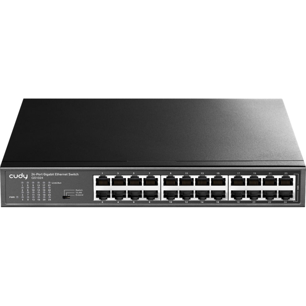 Cudy commutateur métallique gigabit 24 ports (noir)