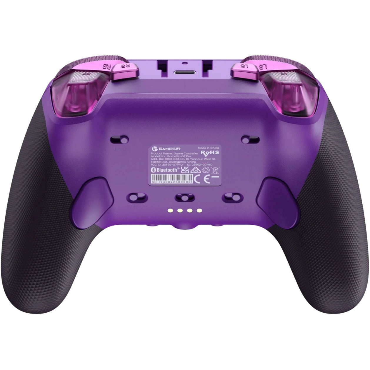 Manette sans fil trimode Gamesir G7 Pro HE - Violet prune (Violet, USB 2,4 GHz Bluetooth, Xbox Series X|S, Xbox One, PC, Android)