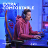 Trust GXT 721SM Ruya Pro Premium Chaise de jeu confortable (Bleu Rouge)