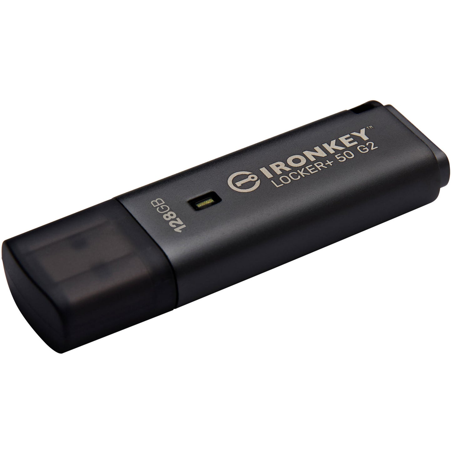 Kingston ironkey locker+ 50 g2 clé USB 128 Go clé USB (anthracite, USB-A 3.2 gen 1)
