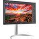 Moniteur LG Ultrafine 27UP850K-W 27 4K UHD (argent noir, 2x HDMI, Display Port, 2x USB-A, USB-C)