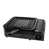 Plaque de barbecue Cadac van Cook (noir, 23,3 x 23,1 cm)