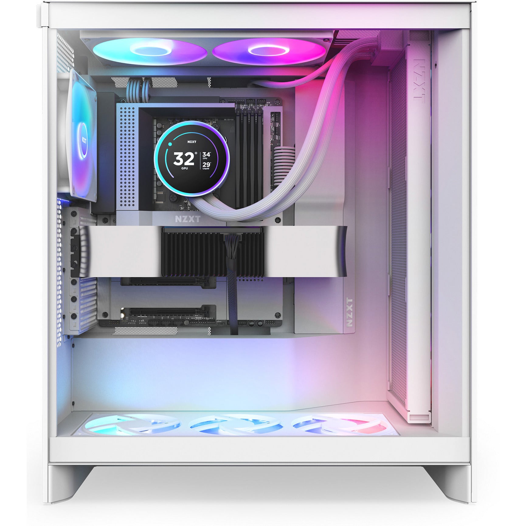 Refroidissement par eau NZXT Kraken Elite 420 RGB (blanc)