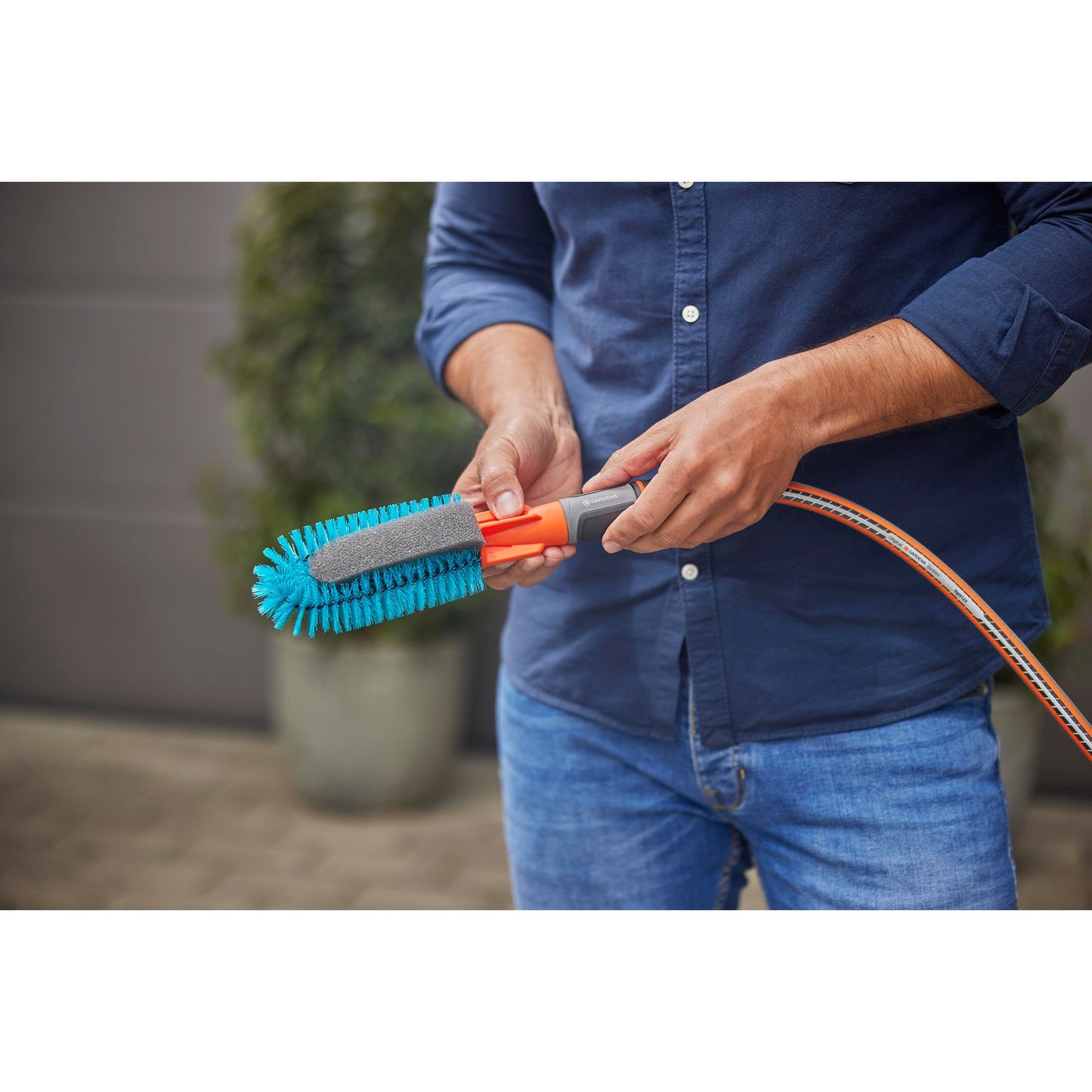 Gardena Cleansystem Fietsbrush, pour les vélos, les remorques