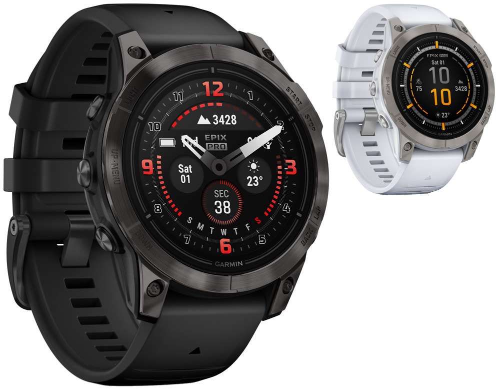 Garmin epix™ pro (gen 2) saphir 47 mm - Montre connectée multisport GPS