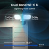 Caméra de sécurité wifi avec projecteur trackflex Reolink f850w (blanc, 4k, wifi)
