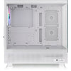 Thermaltake view 270 tg argb - boîtier tour midi neige (blanc | 2x USB-A | 1x USB-C | RGB | verre trempé)