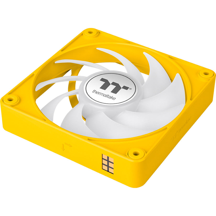 Thermaltake ct120 ex ARGB Sync PC ventilateur de refroidissement Bumblebee (3-fan pack) ventilateurs de boîtier (jaune, 3 pièces, 120 x 120 x 25 mm, PWM)
