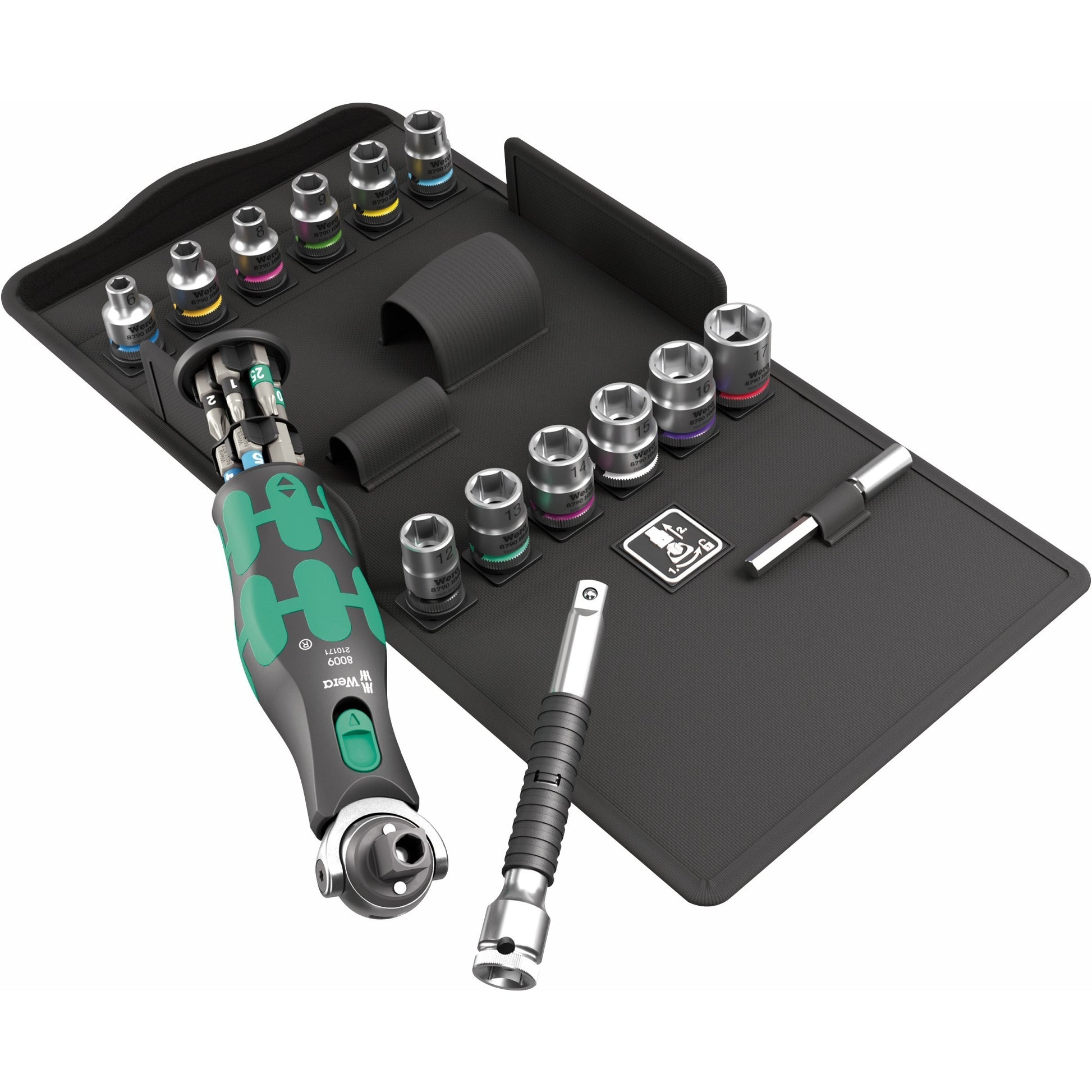 Wera 8009 Set de poche Zyklop 3