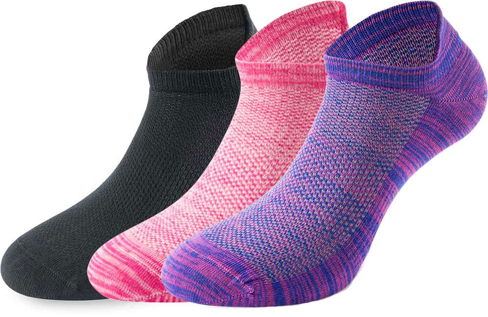 Lenz performance sneaker tech - chaussettes de course (paquet de 3)