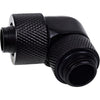 Raccord à compression Alphacool eiszapfen 13 10 mm (noir, rotatif côté filetage)