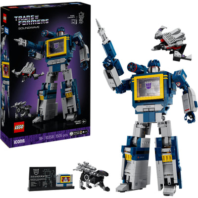 Icônes Lego 10358 transformateurs onde sonore
