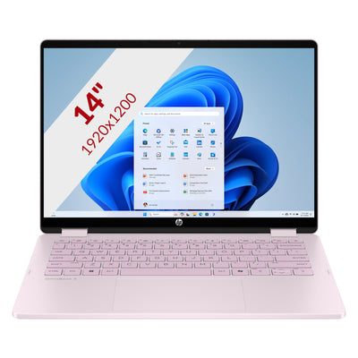 Ordinateur portable Hp omnibook 5 flip 2-en-1 14-fp0252ndx 14 (rose clair | core 5 120u | graphiques intel | 8 go | SSD 512 go | tactile)