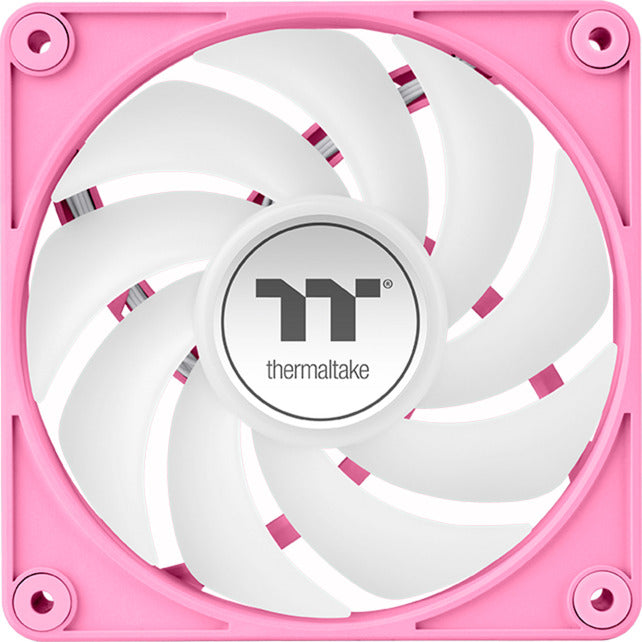 Thermaltake ct120 ex argb sync ventilateur de refroidissement pour PC rose (pack de 3 ventilateurs) ventilateurs de boîtier (rose, 3 pièces, 120 x 120 x 25 mm, pwm)