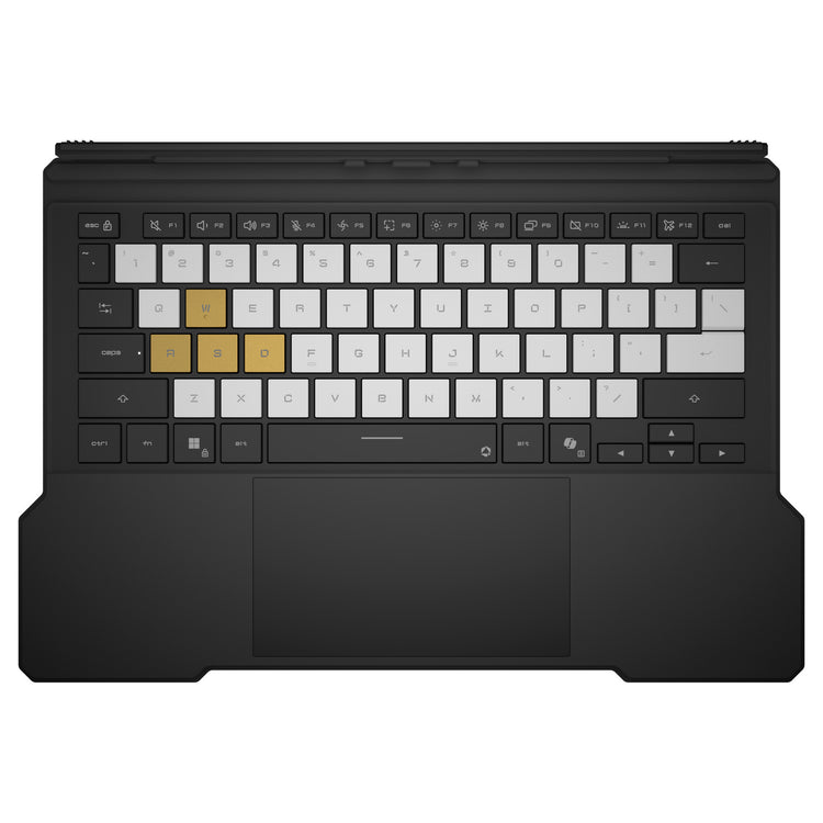 Asus rog flow z13-kjp gz302eac-ru178w 13,4 ordinateur portable de jeu 2-en-1 (or noir | ryzen al max+ 395 | radeon 8060s | 128 Go | SSD 1 To | tactile)