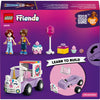 LEGO Friends 42675 Voiture de livraison de gâteau licorne | 2 pièces
