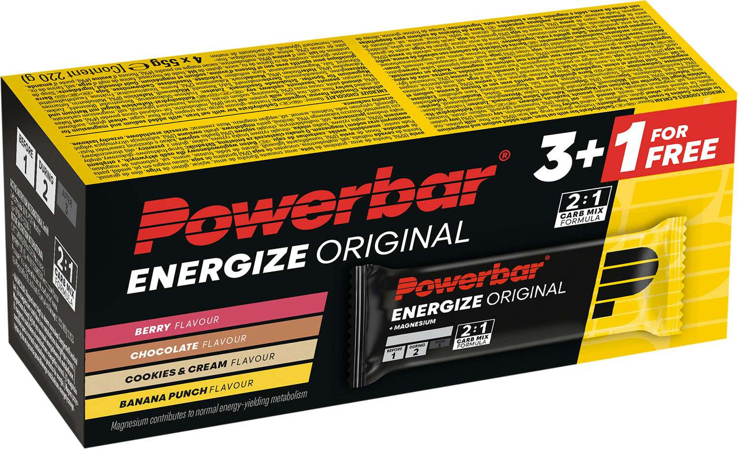 Powerbar dynamiser la barre originale multisaveur 3+1