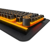 Soyez silencieux! Clavier de jeu mécanique RVB tactile silencieux à montage léger (noir, disposition américaine (qwerty), tactile silencieux, 100 %, argb, touches pbt à double prise) - afbeelding 4