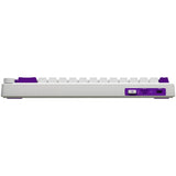 Lorgar kbp70mw, clavier de jeu (blanc, disposition américaine, violet toxique logar, 65%, rvb, remplaçable à chaud, pbt double-shot, bluetooth 2.4ghz usb) - afbeelding 5
