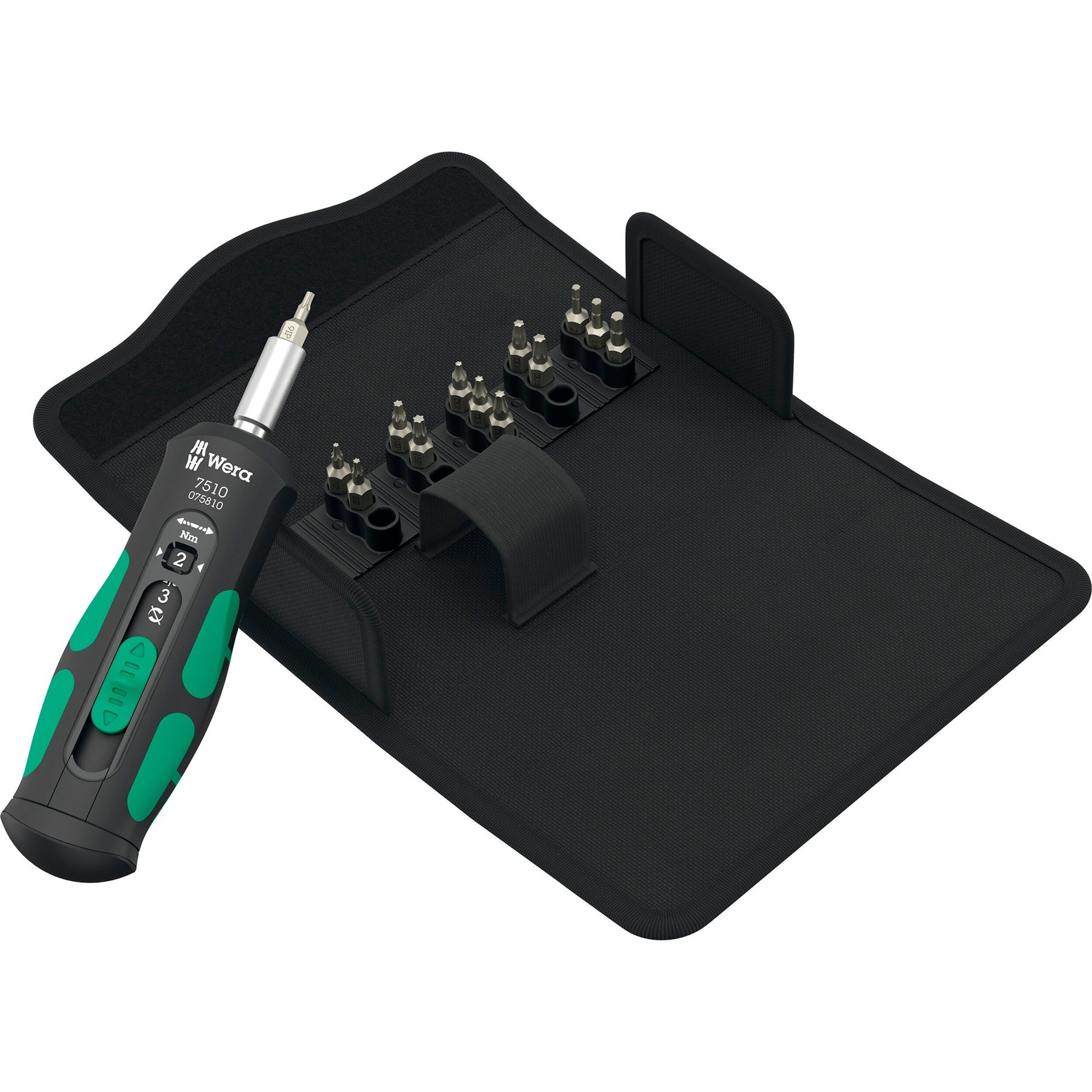 Wera 7510 14 Ensemble d'outils de vitesse de satelle-torque pour elle