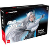 Carte graphique Powercolor Radeon RX 9070 XT Hellhound Reva16GB édition limitée (blanc noir, RDNA4, GDDR6, 3x display port, 1x HDMI)