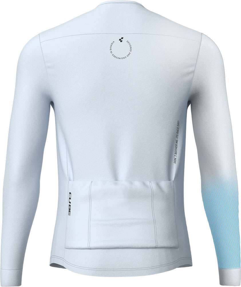 Cube road xc uv protection teamline - maillot manches longues