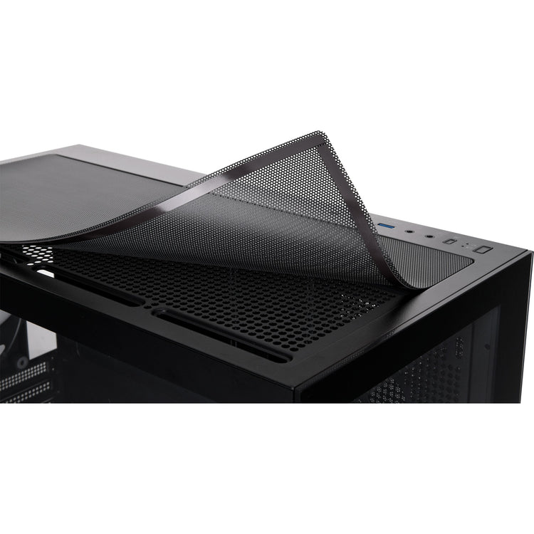 Boîtier tour midi Thermaltake view 270 tg argb (noir | 2x usb-a | 1x usb-c | rgb | verre trempé)