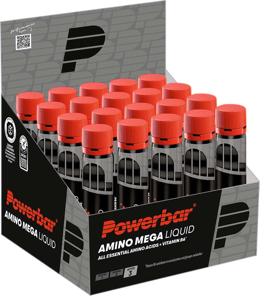 Powerbar black line amino méga liquide ampoule 20x25ml
