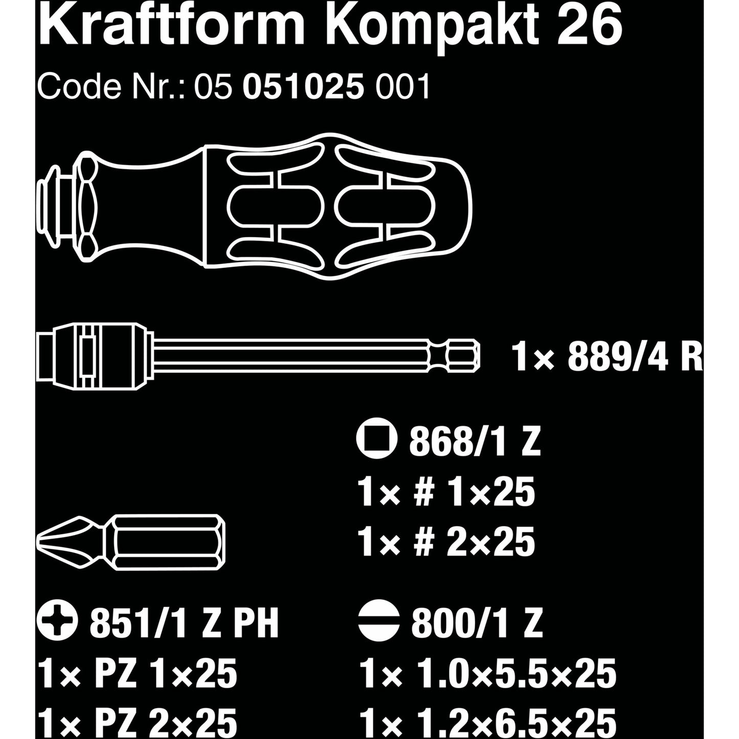 WAA Kraftform Kompakt 26 avec pic, 7-Palace