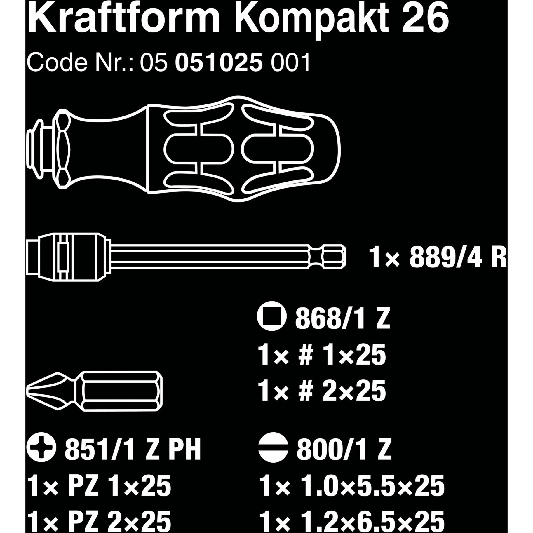 WAA Kraftform Kompakt 26 avec pic, 7-Palace