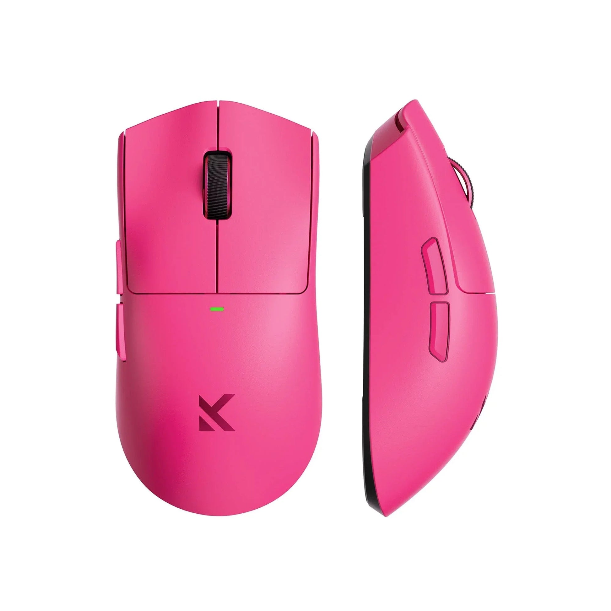 Souris de jeu sans fil ultra légère Mchose K7 (rose, RVB, USB 2,4 GHz, 42 000 dpi)