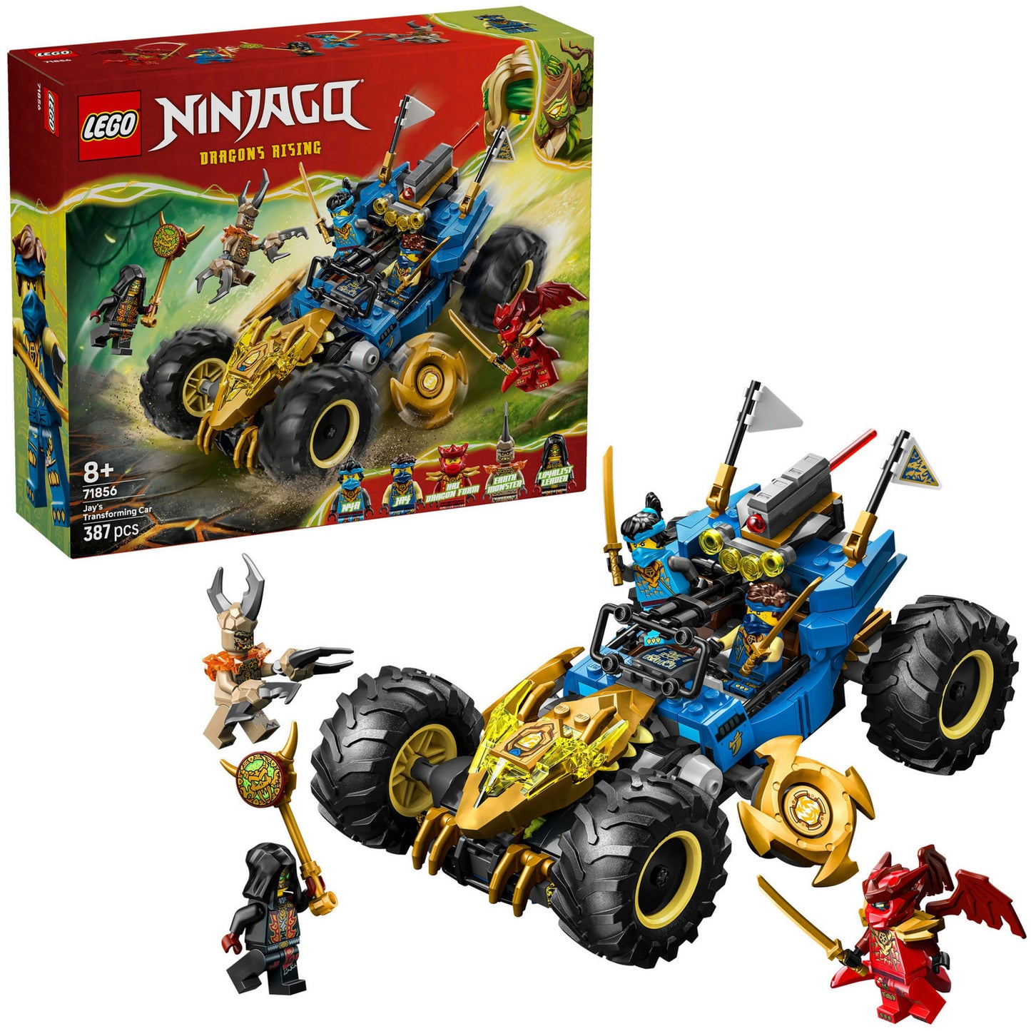 Lego Ninjago 71856 La voiture transformable de Jay