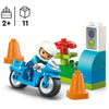 Lego 10471 Duplo Town moto de police bleue | 2 pièces