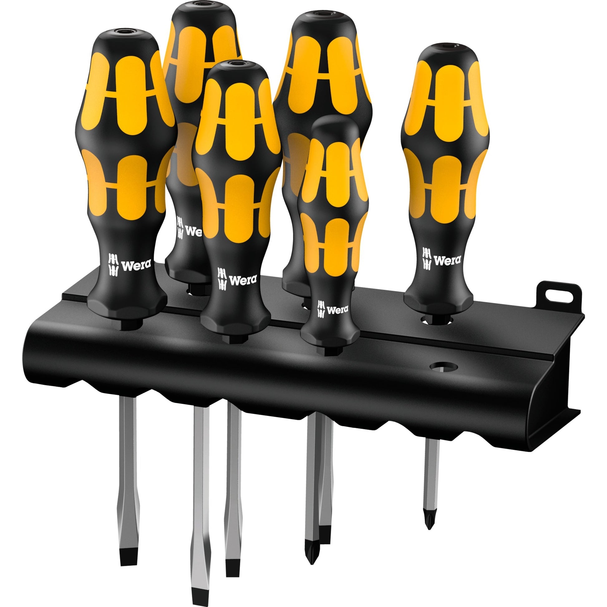 WERA 932 S 6 SET des tournevis Kraftform + Porte-