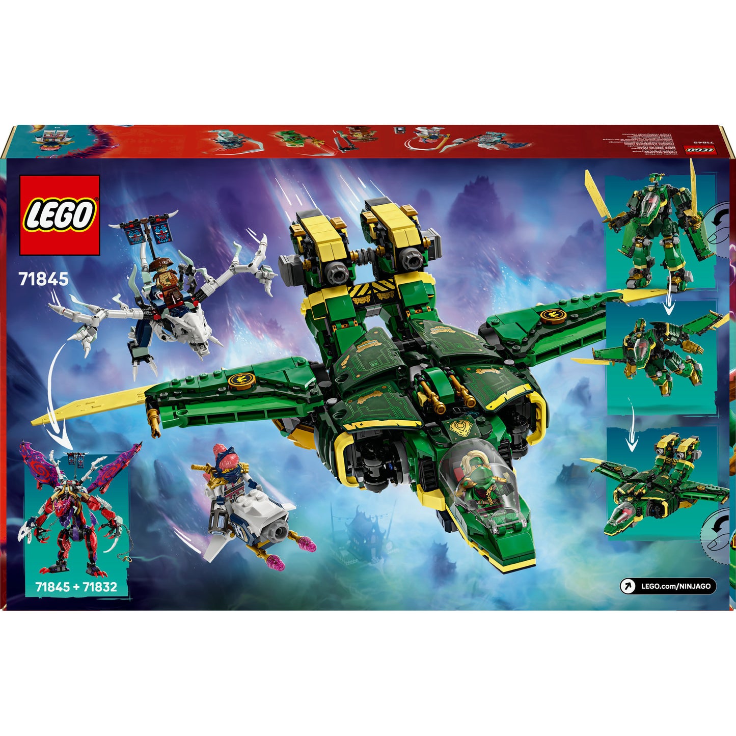 LEGO 71845 Ninjago Lloyds Plane Mecha