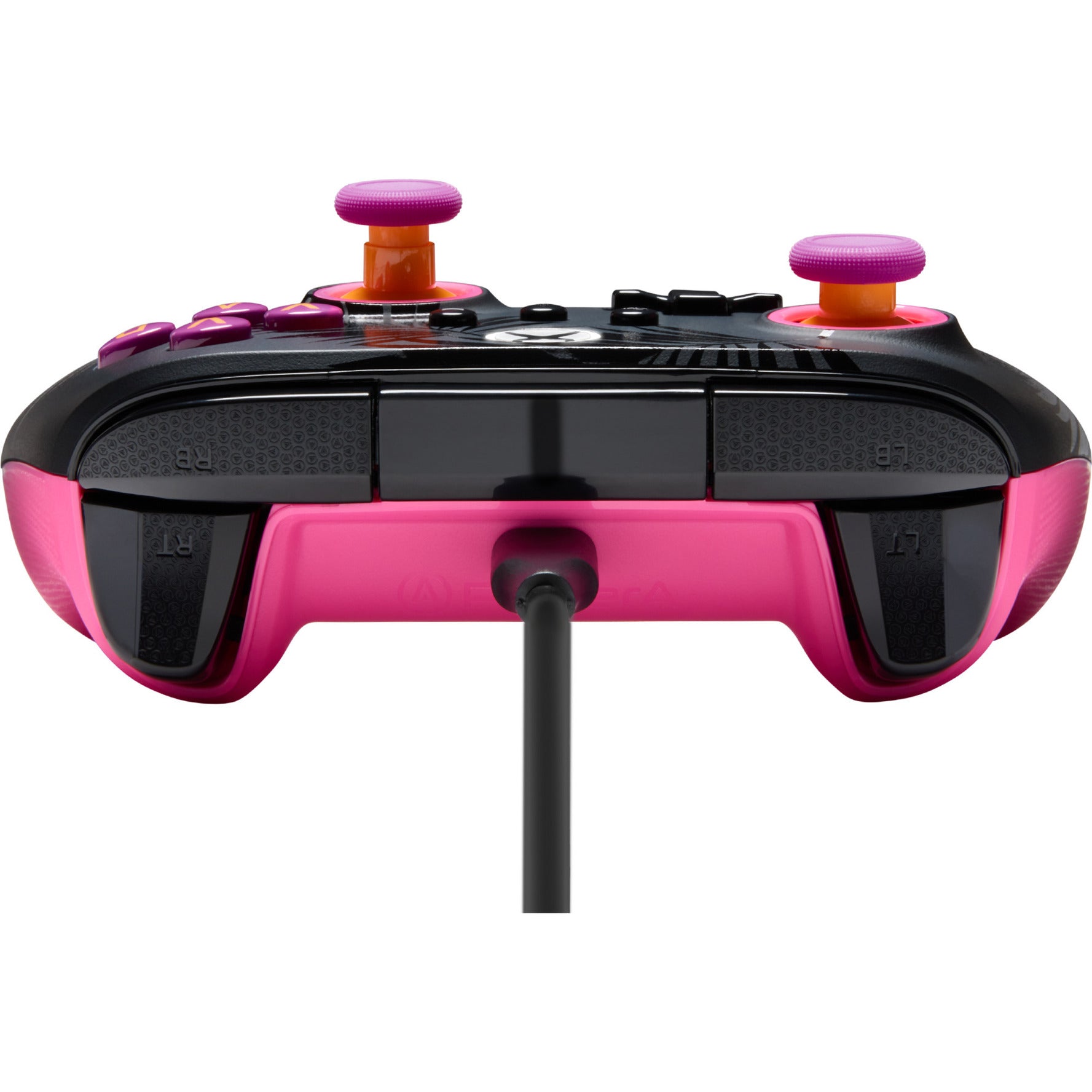 Powera Advantage Plus Manette filaire pour Xbox Series X|s – Palmiers au clair de lune (rose, Xbox Series X|s, Xbox One, PC)
