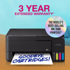Imprimante jet d'encre tout-en-un Epson ecotank et-2912 (noir, numérisation, copie, wi-fi, incluant jusqu'à 3 ans d'encre, c11cl62406)
