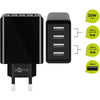 Chargeur USB 4 voies Goobay (30 W)
