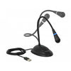 Microphone à col de cygne Dellock USB