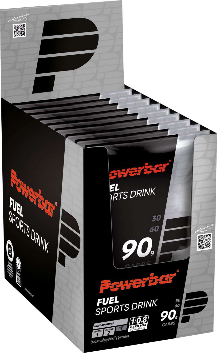 Powerbar black line carburant 90 boisson pour sportifs 10x94g